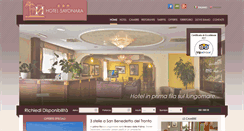 Desktop Screenshot of hotelsayonara.it